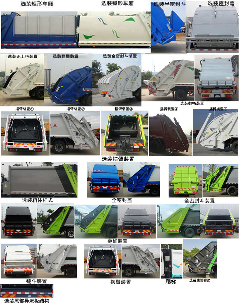 楚勝牌CSC5186ZYSB6壓縮式垃圾車公告圖片