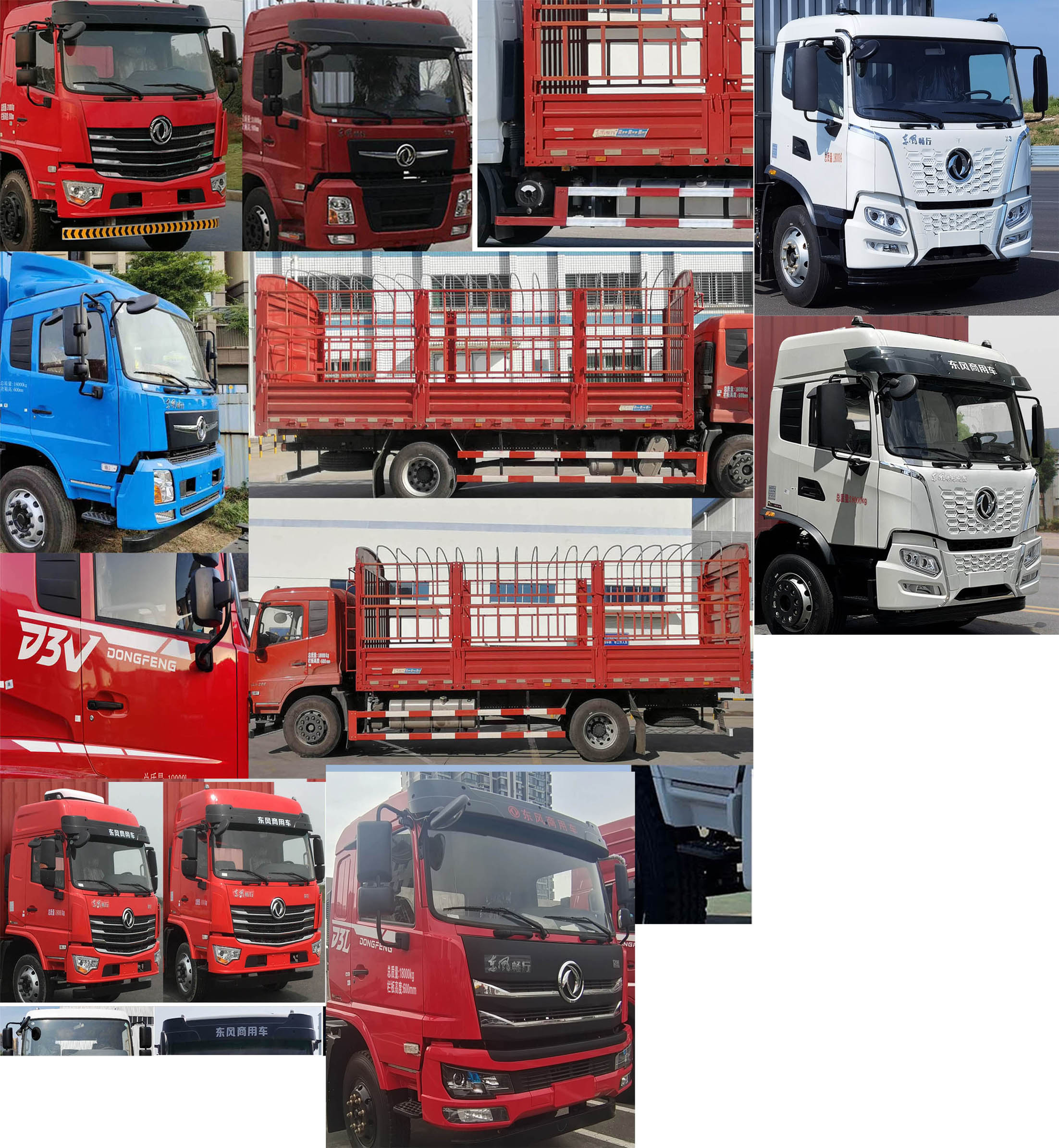 東風(fēng)牌DFV5183CCYGP6D倉(cāng)柵式運(yùn)輸車公告圖片