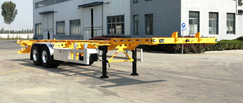 龙挂牌12.4米31.6吨2轴集装箱运输半挂车(LGC9350TJZ)