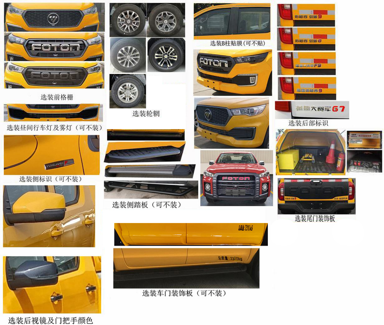 福田牌BJ5027XXH-1D救险车公告图片