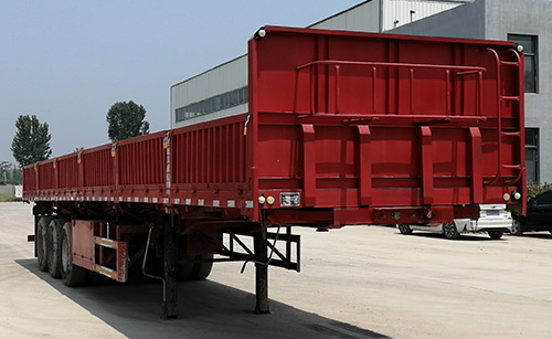 聚运达牌13米33.7吨3轴自卸半挂车(LZY9401Z)