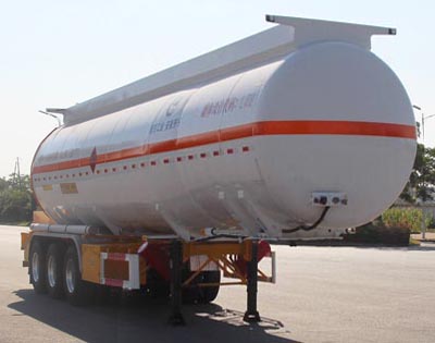 开乐牌12.3米33吨3轴易燃液体罐式运输半挂车(AKL9403GRYC)