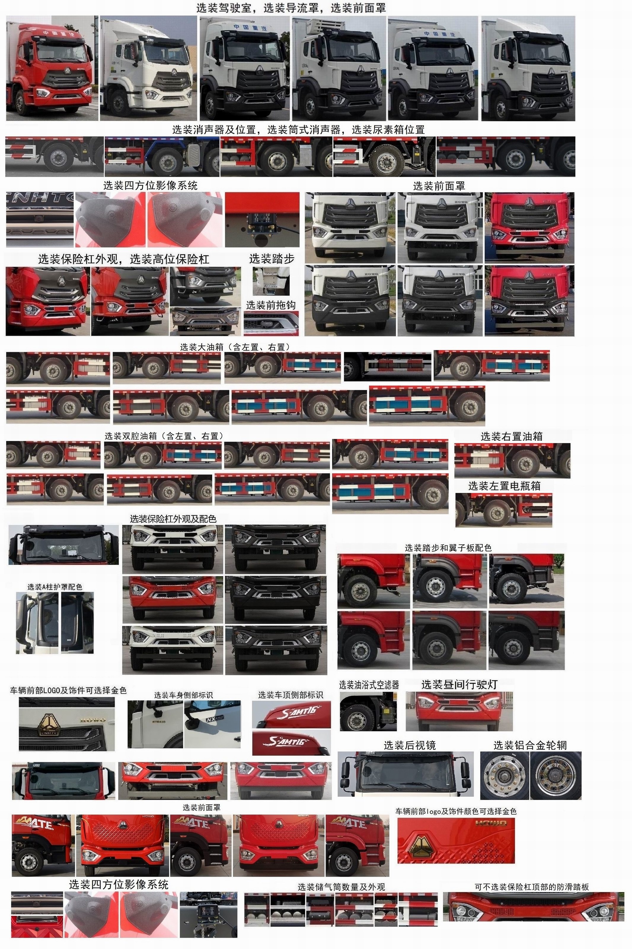 豪沃牌ZZ5257XLCN56CJF1冷藏車公告圖片