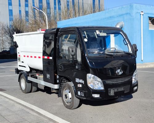 亚洁牌BQJ5040ZZZSHEV纯电动自装卸式垃圾车图片