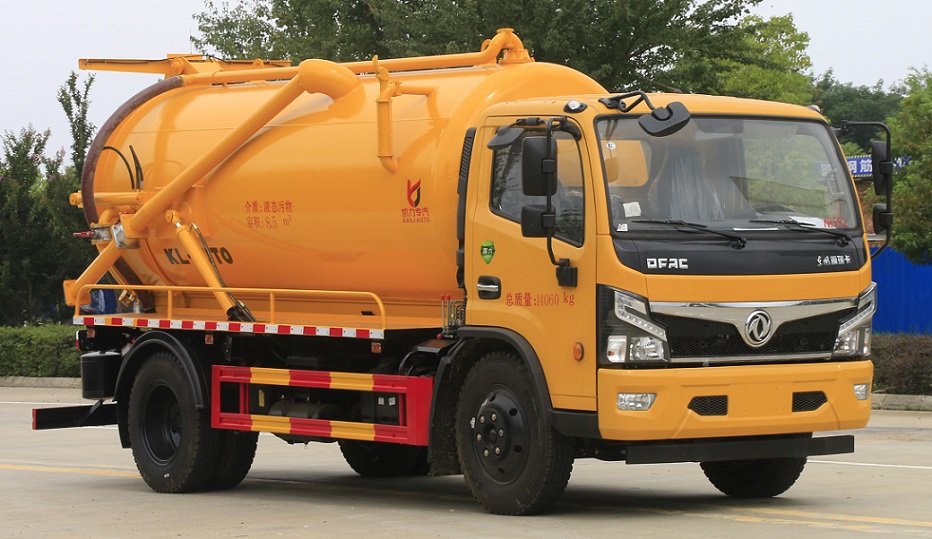凱力風(fēng)牌KLF5140GXWE6吸污車公告圖片