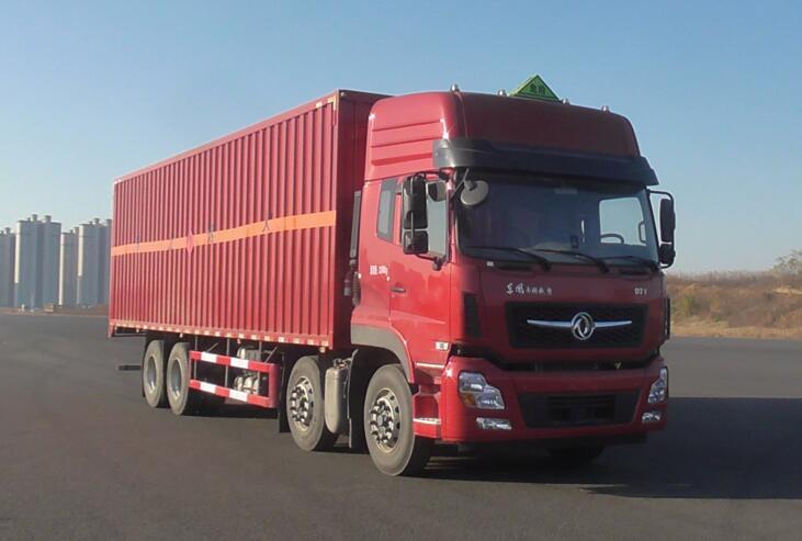 東風(fēng)牌DFV5327XRQGP6D易燃?xì)怏w廂式運(yùn)輸車公告圖片