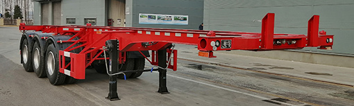 图强牌9.6米35.5吨3轴集装箱运输半挂车(TQP9404TJZ)