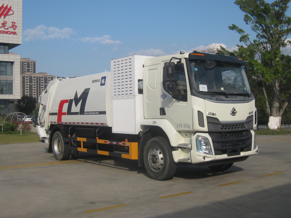 福龙马牌FLM5180ZYSDLFCEVK燃料电池压缩式垃圾车