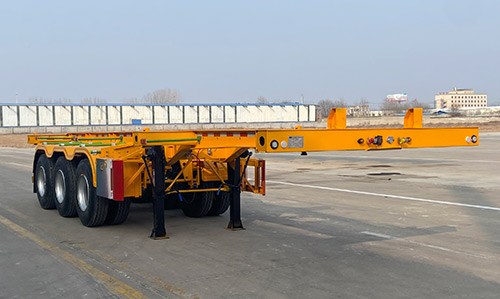 龙御天翔牌9米35.3吨3轴集装箱运输半挂车(TXC9400TJZ20)