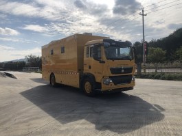 野外自行式炊事车