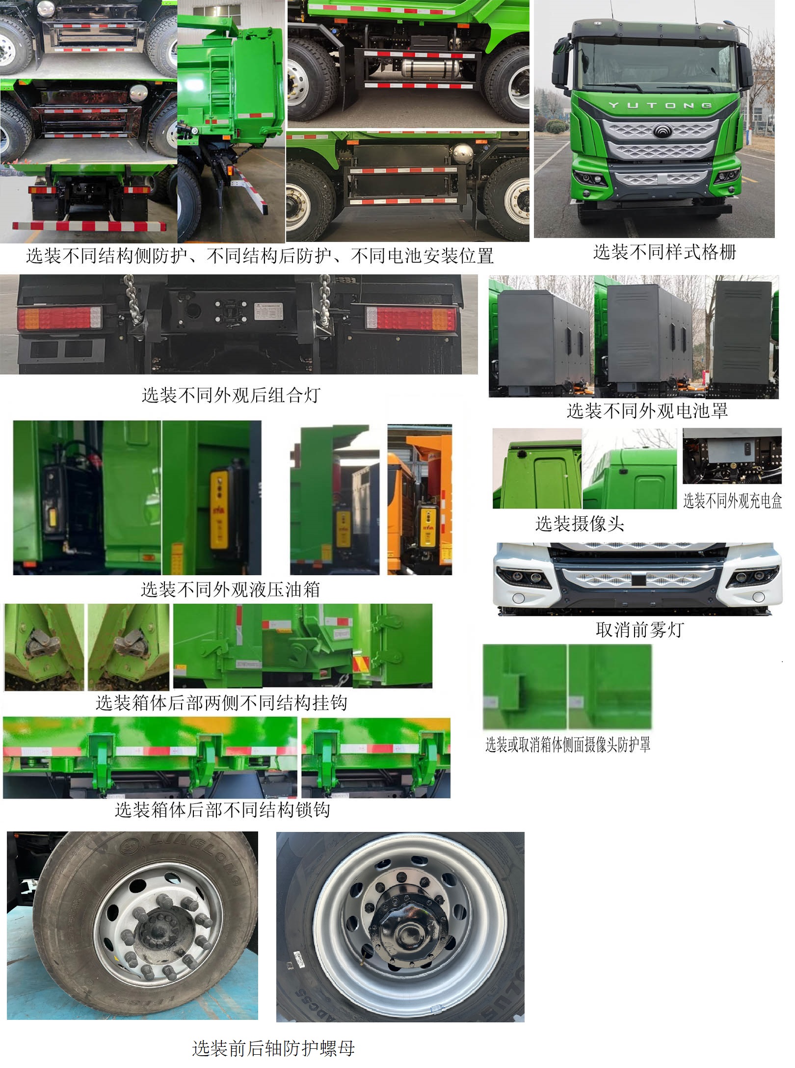 宇通牌ZKH3310P6BEV31纯电动自卸汽车公告图片