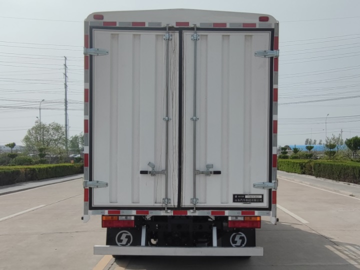 陜汽牌YTQ5043CCYKHPHEV332插電式混合動(dòng)力倉(cāng)柵式運(yùn)輸車公告圖片