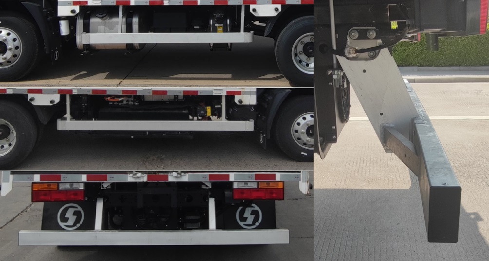 陜汽牌YTQ5043CCYKHPHEV332插電式混合動(dòng)力倉(cāng)柵式運(yùn)輸車公告圖片