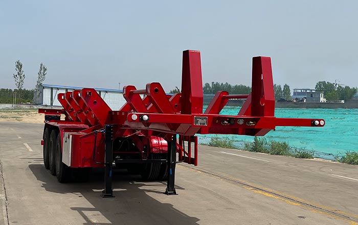 梁博牌10.5米35.2吨3轴运材半挂车(TYS9400TYC)