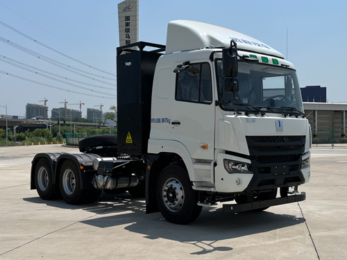 远程牌 490马力 换电式纯电动半挂牵引车(HN4250N36C6BEVY)