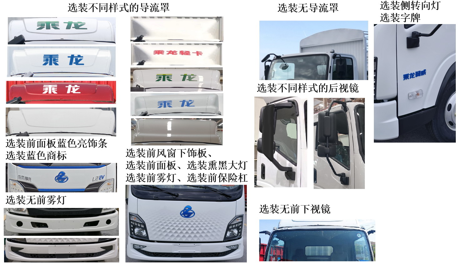 乘龍牌LZ5040CCYL2AZBEV151純電動倉柵式運輸車公告圖片