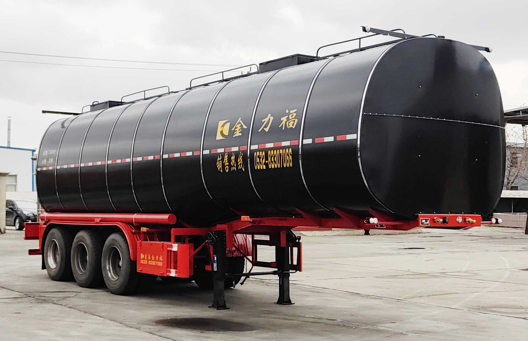华昌牌10.2米32.5吨3轴普通液体运输半挂车(QDJ9404GPG)