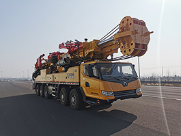 徐工牌XZJ5551TZJ钻机车