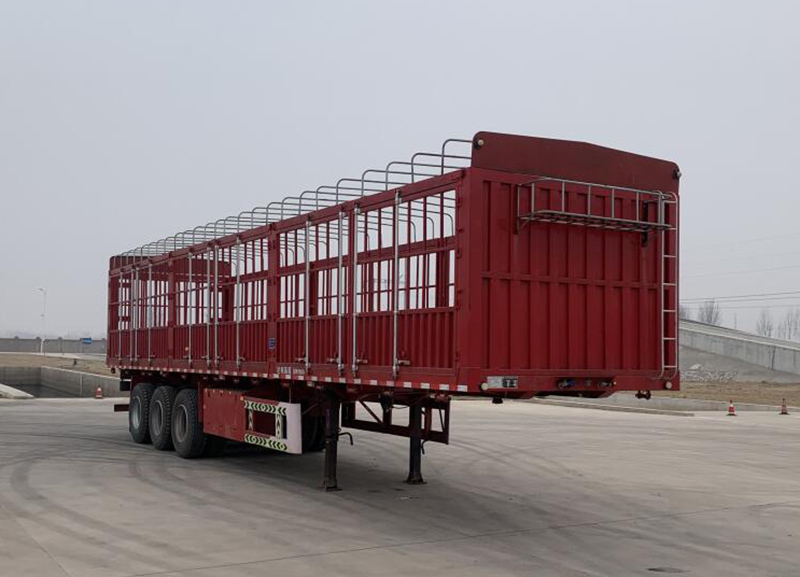 万辉牌13米34.1吨3轴仓栅式运输半挂车(FST9402CCY)