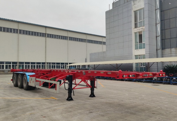 福狮牌12.4米34.5吨3轴集装箱运输半挂车(LFS9400TJZTS2)
