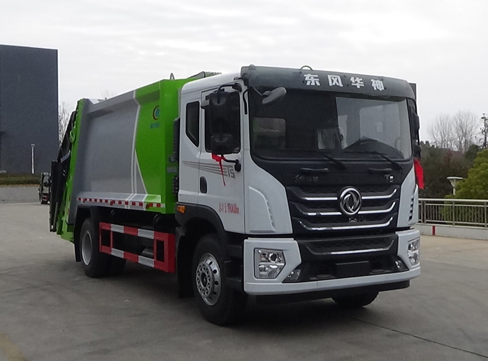 程力威牌CLW5180ZYSBHE压缩式垃圾车