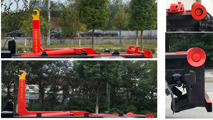帝王环卫牌HDW5091ZXXD6车厢可卸式垃圾车公告图片