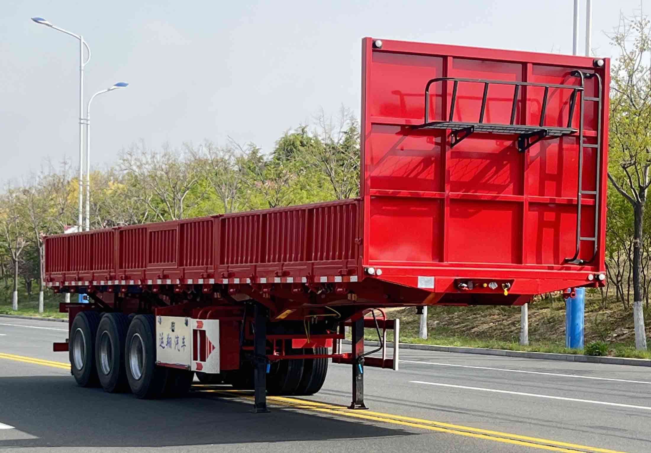 事业长兴牌11.5米33.5吨3轴自卸半挂车(CXC9401ZC)