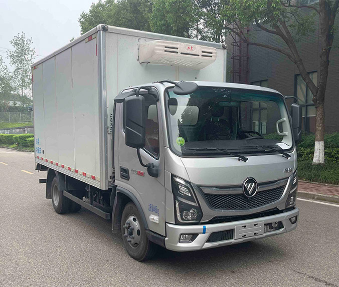 福田牌BJ5045XLC8JBA-AB8冷藏車公告圖片