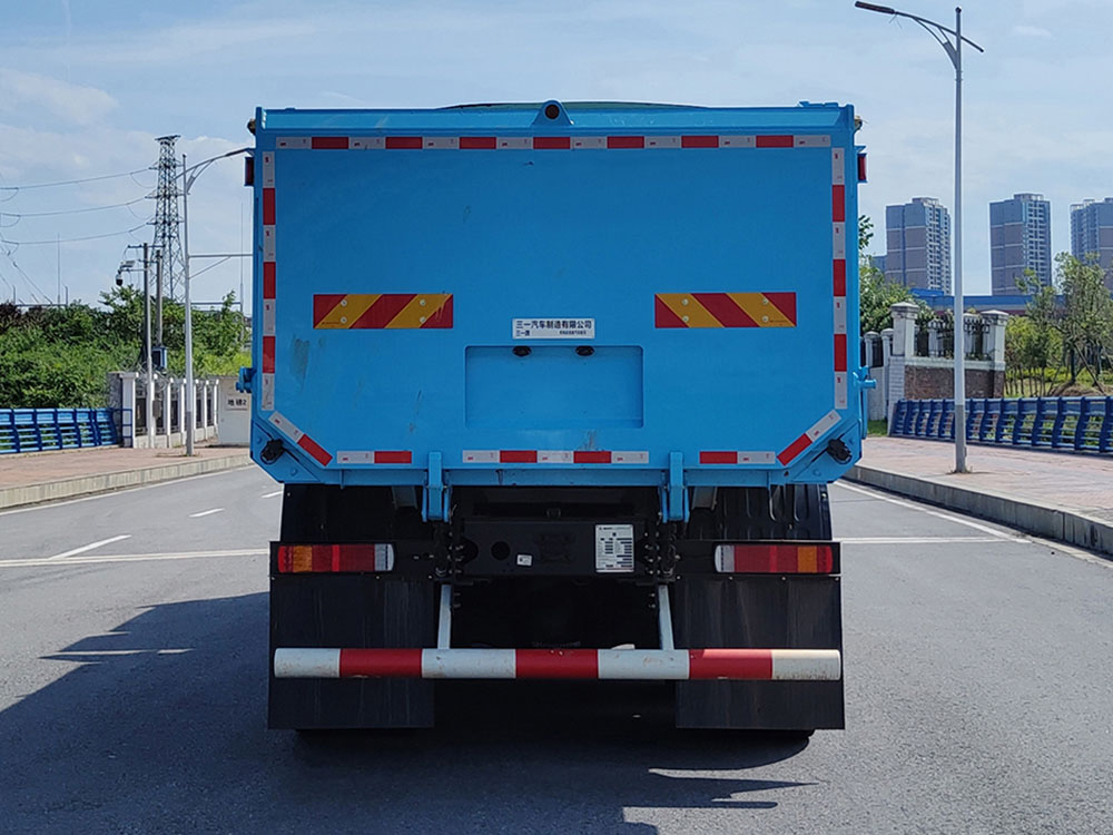 三一牌SYM5314ZLJ1BEV純電動(dòng)自卸式垃圾車公告圖片