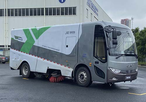 樂(lè)潔牌JLL5181TXSHFBEV純電動(dòng)洗掃車公告圖片