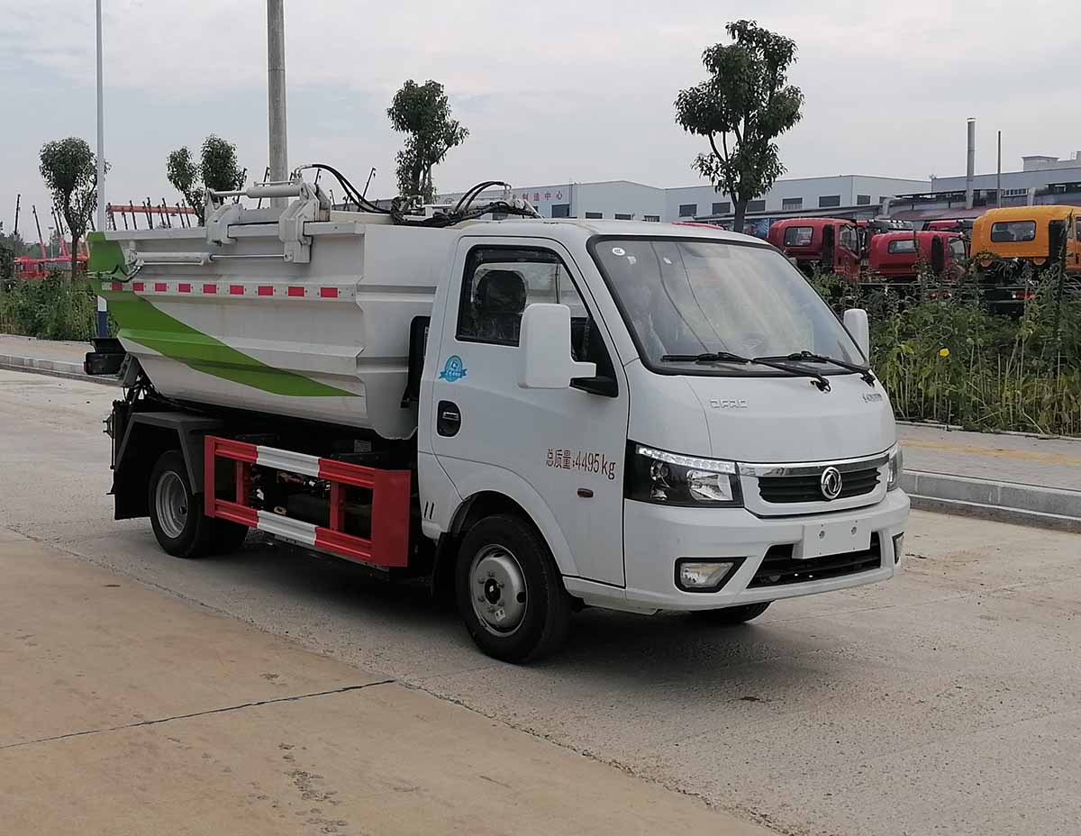 鲲海牌HKH5040ZZZGEWLBEV纯电动自装卸式垃圾车