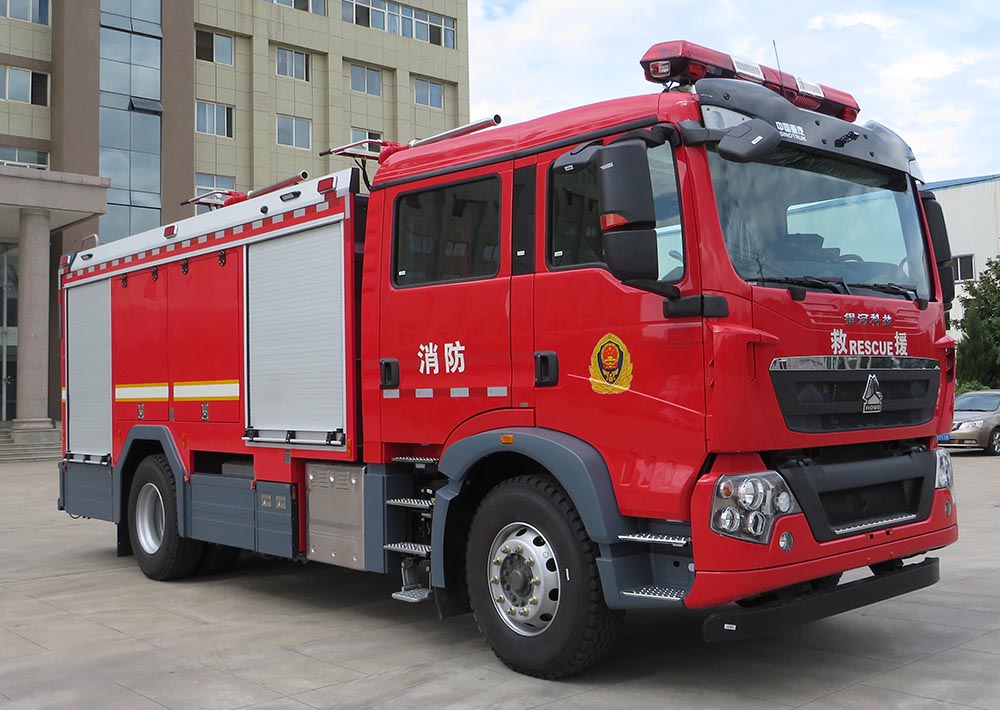 BX5170GXFGF40/HT6型干粉消防车图片