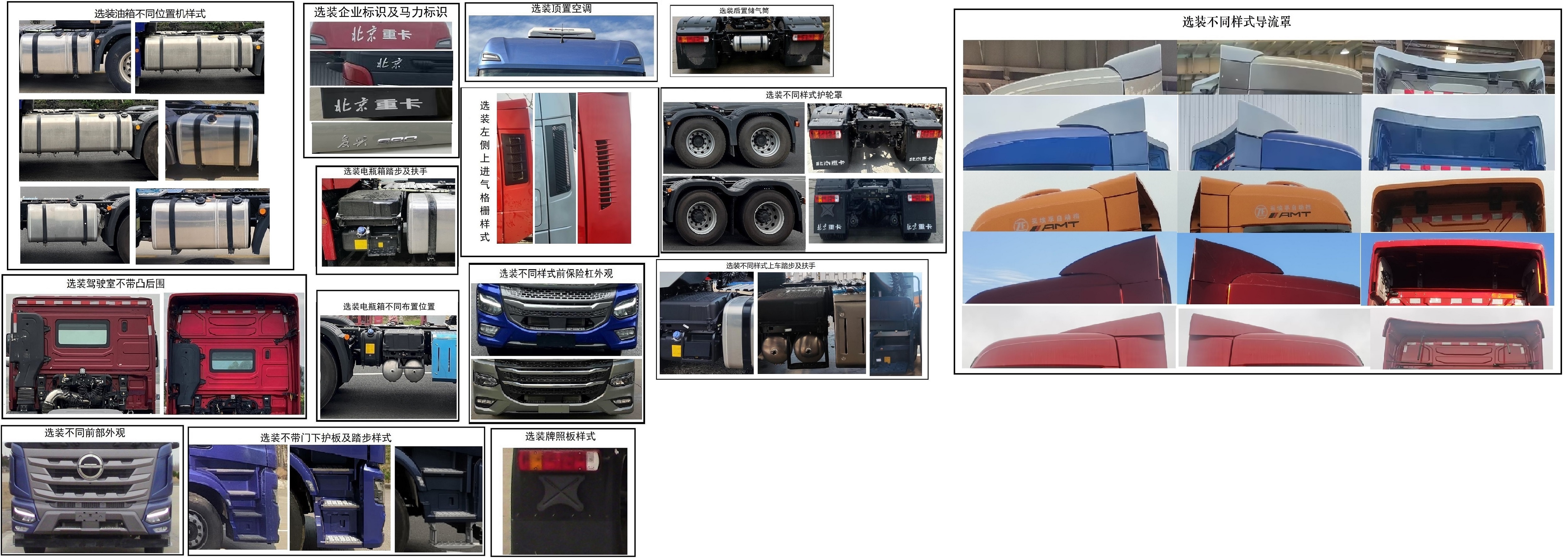 北京牌BJ4250D6CP-3半挂牵引车公告图片