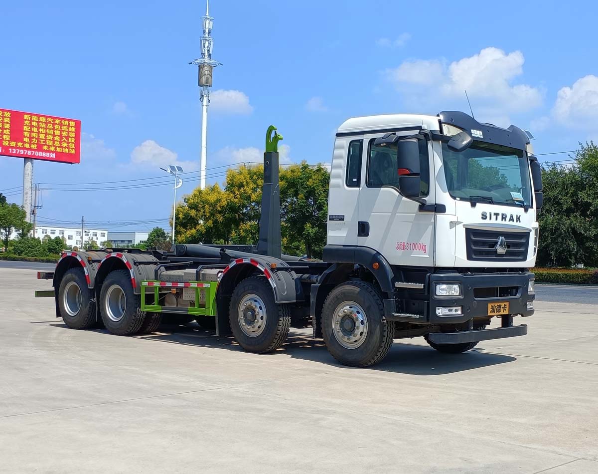 华威驰乐牌SGZ5311ZXXZZ6C5车厢可卸式垃圾车公告图片