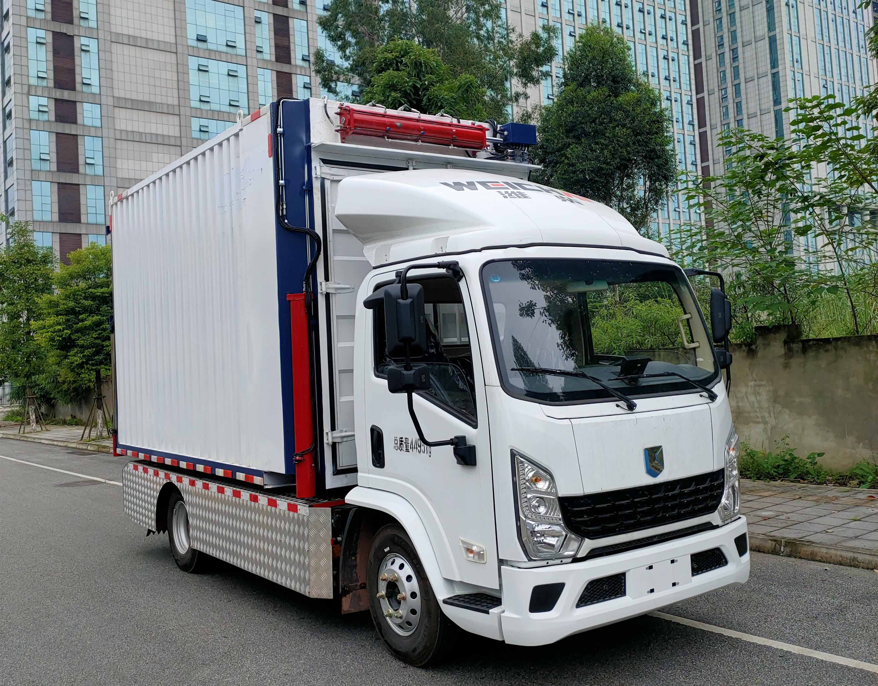 燕台牌YTQ5042ZKXJEEV3316-1纯电动车厢可卸式汽车公告图片