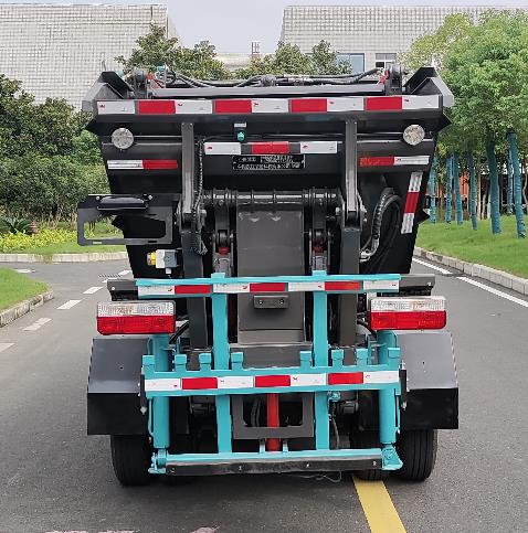 中振汉江牌HJZ5040ZZZEQBEV纯电动自装卸式垃圾车公告图片
