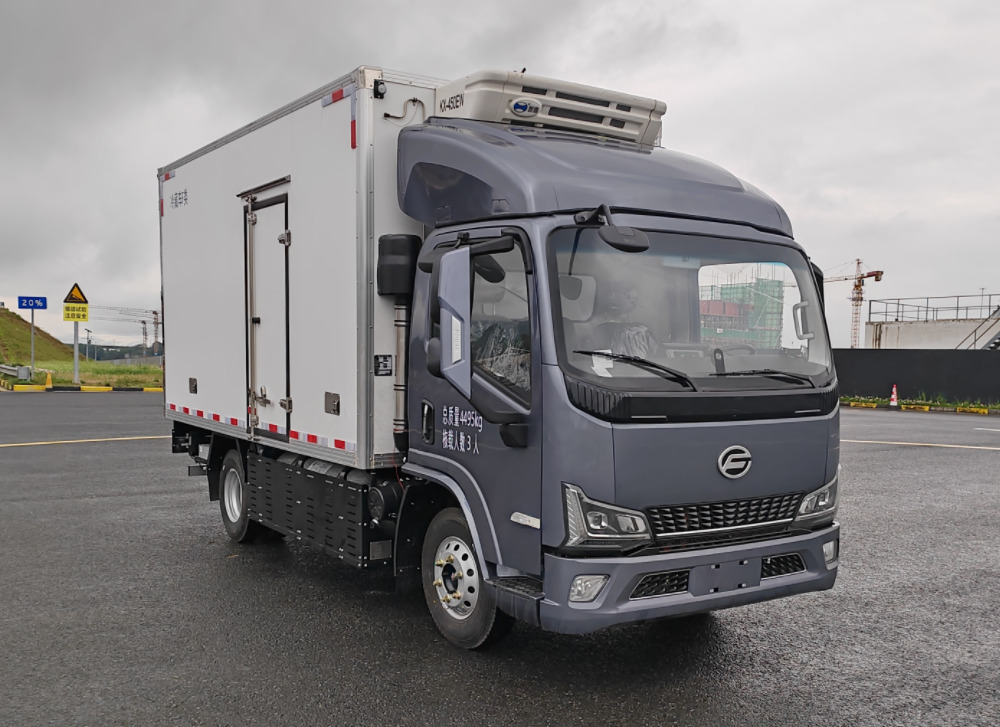 美錦飛馳牌QMJ5041XLCEFCEV1燃料電池冷藏車公告圖片