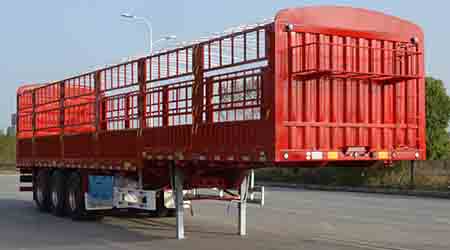 吉运牌13米33.2吨3轴仓栅式运输半挂车(MCW9401CCY)