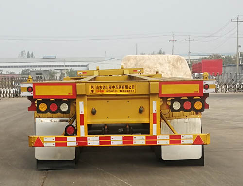 亚中车辆牌WPZ9406TJZG集装箱运输半挂车公告图片