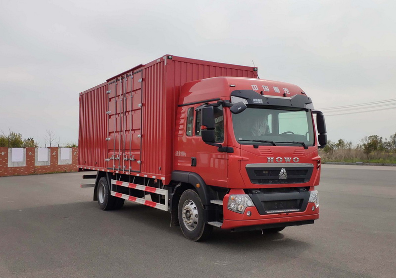 豪沃牌ZZ5187XXYK501GF1廂式運輸車公告圖片