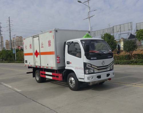 华通牌HCQ5045XRQEQ6易燃气体厢式运输车图片