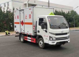 华通牌HCQ5043XRYSH6易燃液体厢式运输车