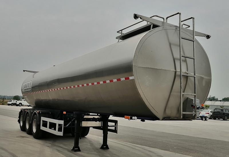 鑫羽盛牌10.7米32.6吨3轴液态食品运输半挂车(NXY9400GYS)