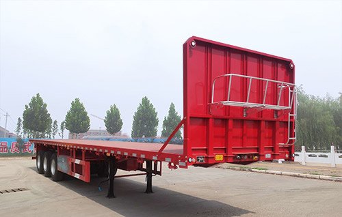 梁昌牌13米34.3吨3轴平板运输半挂车(YLV9400TPB)
