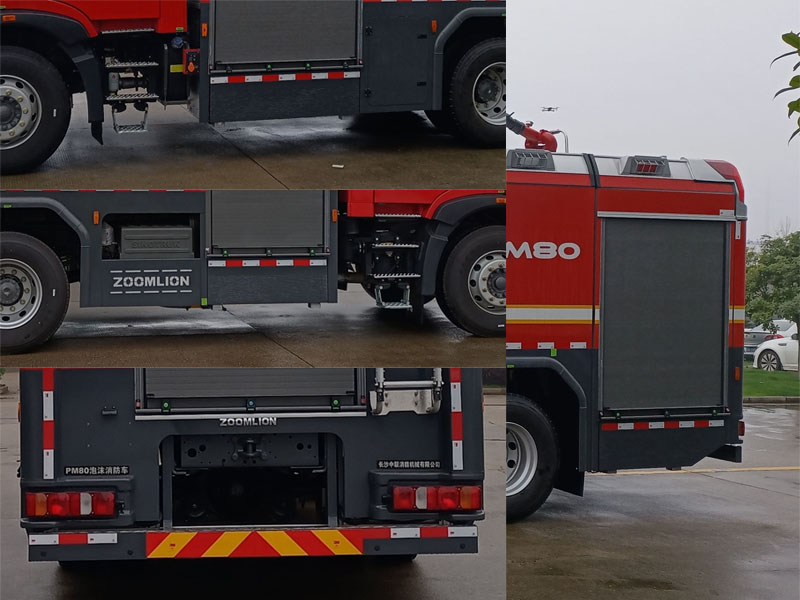 中联牌ZLF5191GXFPM80泡沫消防车公告图片