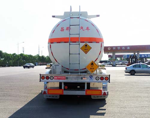 昌骅牌HCH9406GYW35氧化性物品罐式运输半挂车公告图片
