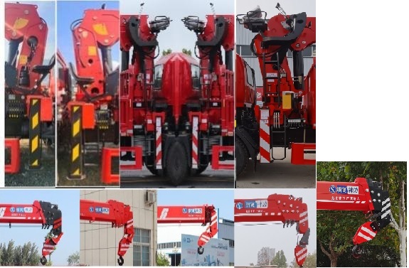 明健神力牌MJA5180JSQLD6隨車起重運(yùn)輸車公告圖片