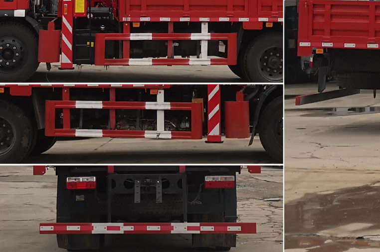 東風牌EQ5165JSQ8EDFAC隨車起重運輸車公告圖片