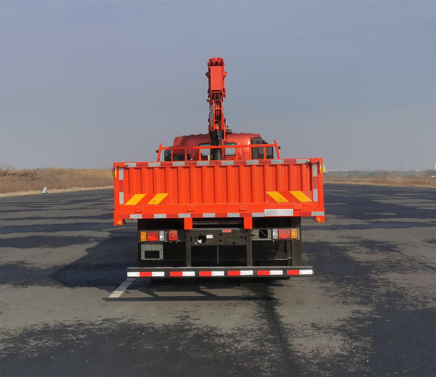 明健神力牌MJA5160JSQZQ6隨車起重運(yùn)輸車公告圖片