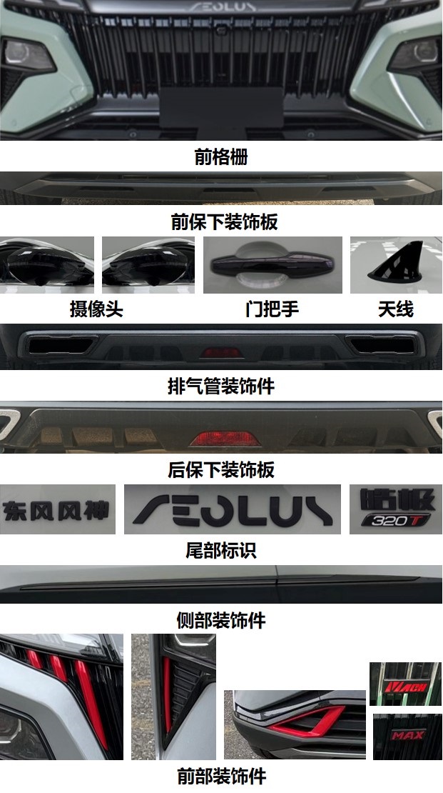 风神牌DFM6470M5D2多用途乘用车公告图片